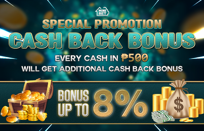 minibet cashback bonus