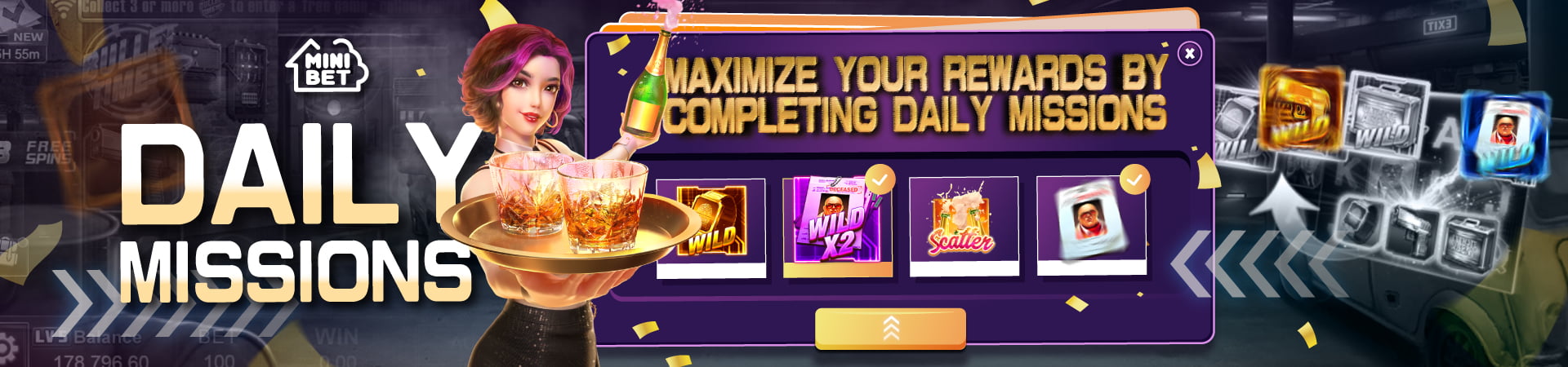 minibet daily mission pc