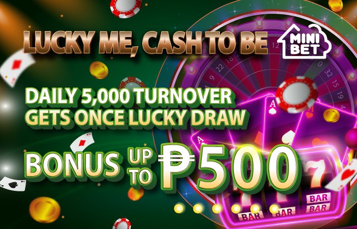 minibet lucky me cash to be lucky wheel